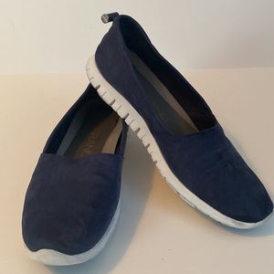 Cole Haan ZeroGrand Navy Slip On Shoes